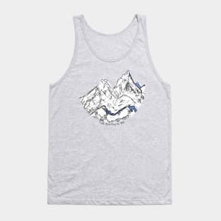 Talk Earthy- Mountains Tank Top